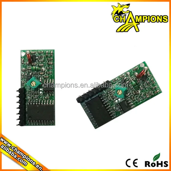 2260 fixed code decoding RF receiver module, Super-regeneration decoding receiver module AG-DR01