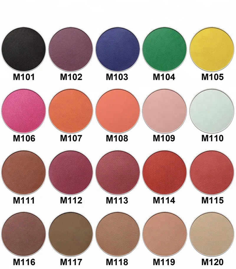 Custom your favorite color makeup palette shimmer glitter eyeshadow palette