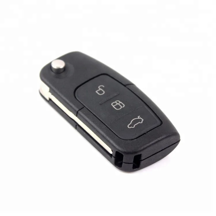 ZPARTNERS 3 button cover smart car key custom flip key shell for Ford Focus