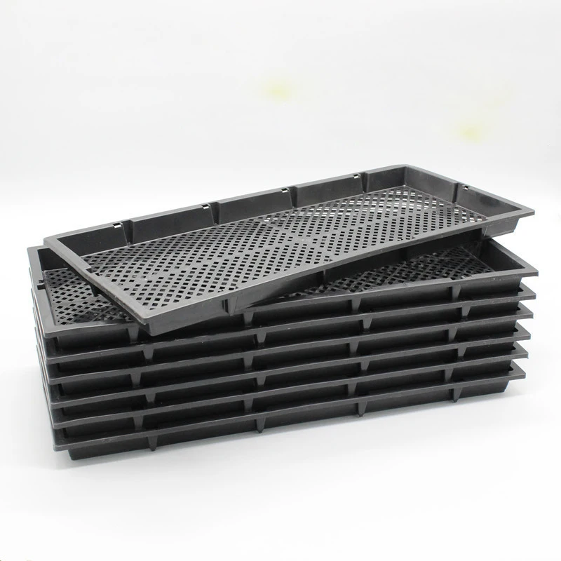 Seed Starting Plant Propagation Germination Tray No Holes Fodder System Starter