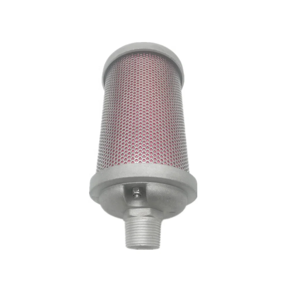 Screw Air Compressor compressed air filters exhaust muffler silencer