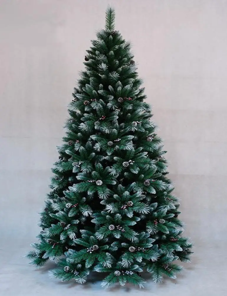 Рождественские украшения, рождественские елки с подвесными цветными шариками