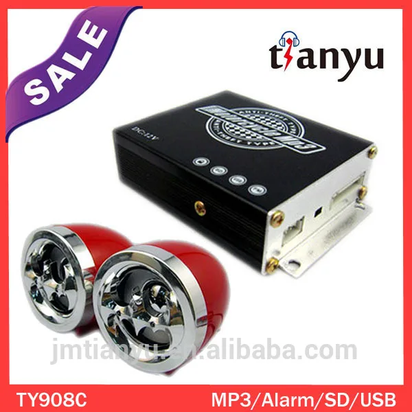 китай анти- кражи mp3-плеер мотоцикл