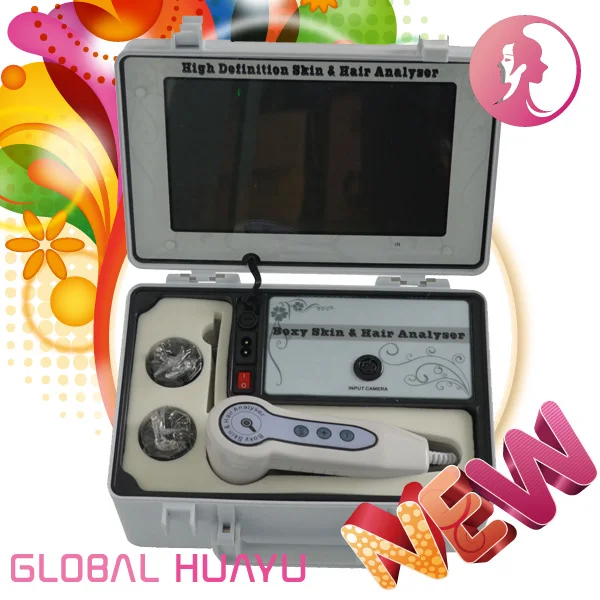 цела склад аналізатар скурнага аналізатара павялічваць лямпа дерматоскоп