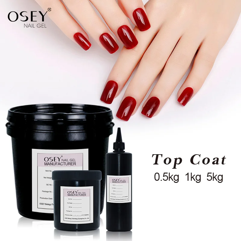  OSEY оптовая продажа Гель-лак для ногтей верхнее