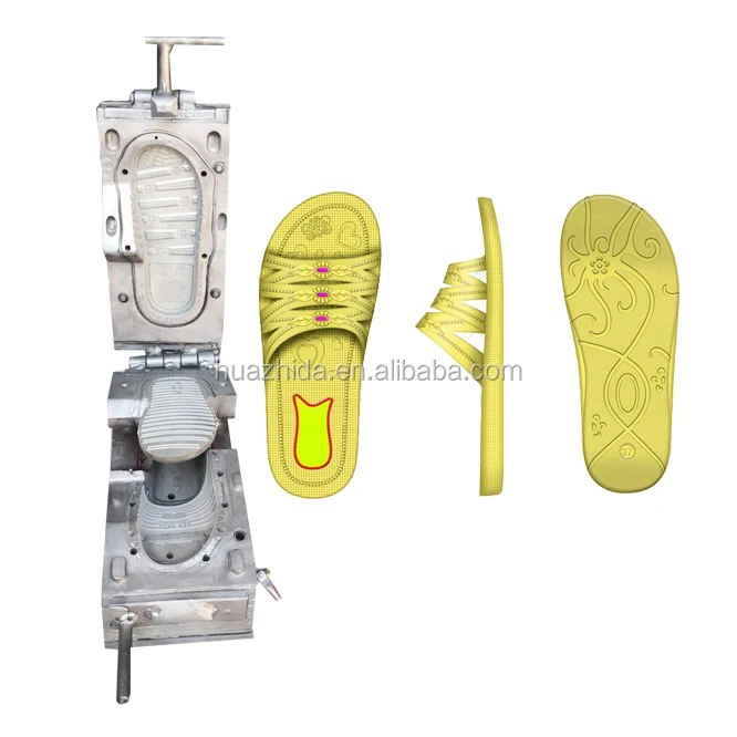 Shining Blinking Chinese PVC PCU Slipper Plastic Shoe Mold