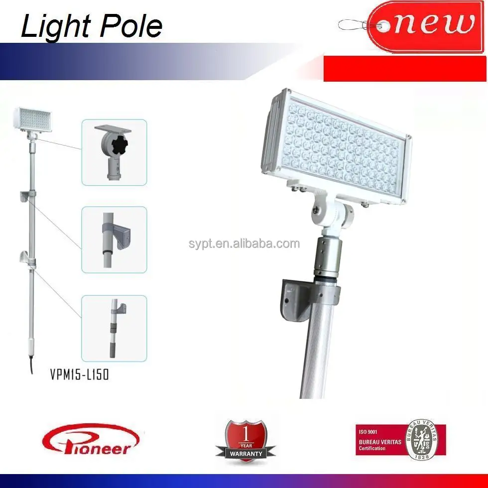 mobile and portable scene lighting for fire truck