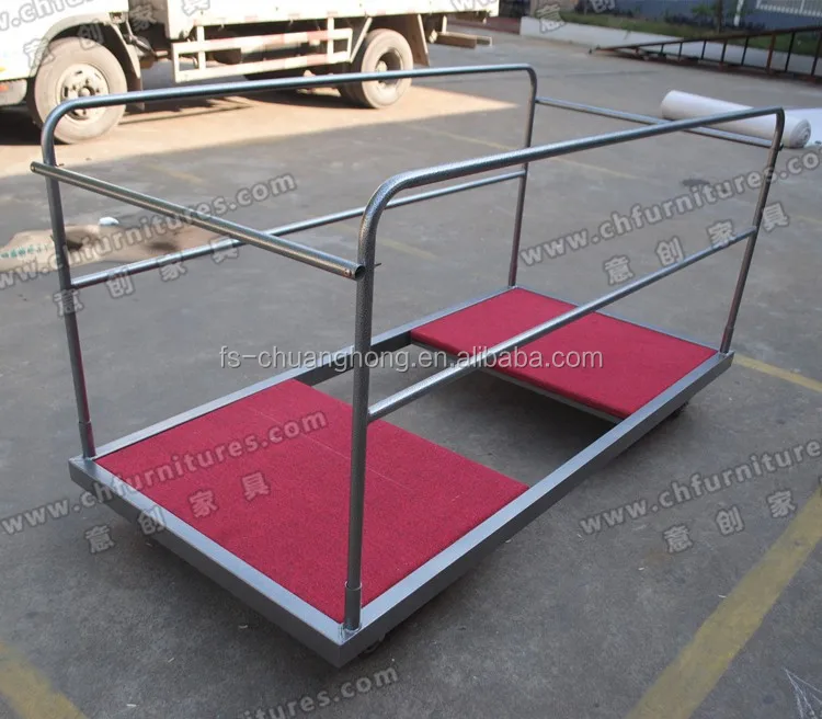 durable and strong table trolley for round and rectangular table YC-0283-1