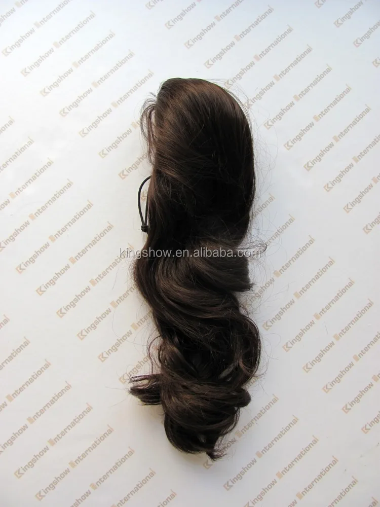 
high quality ponytail clip in remy hair extensions 