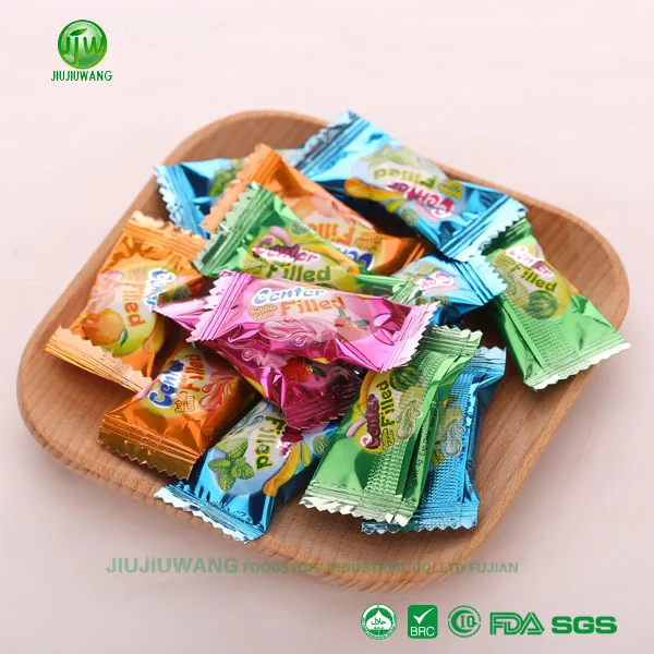 Jjwa011 малое MOQ жидкость центр заполненные конфеты