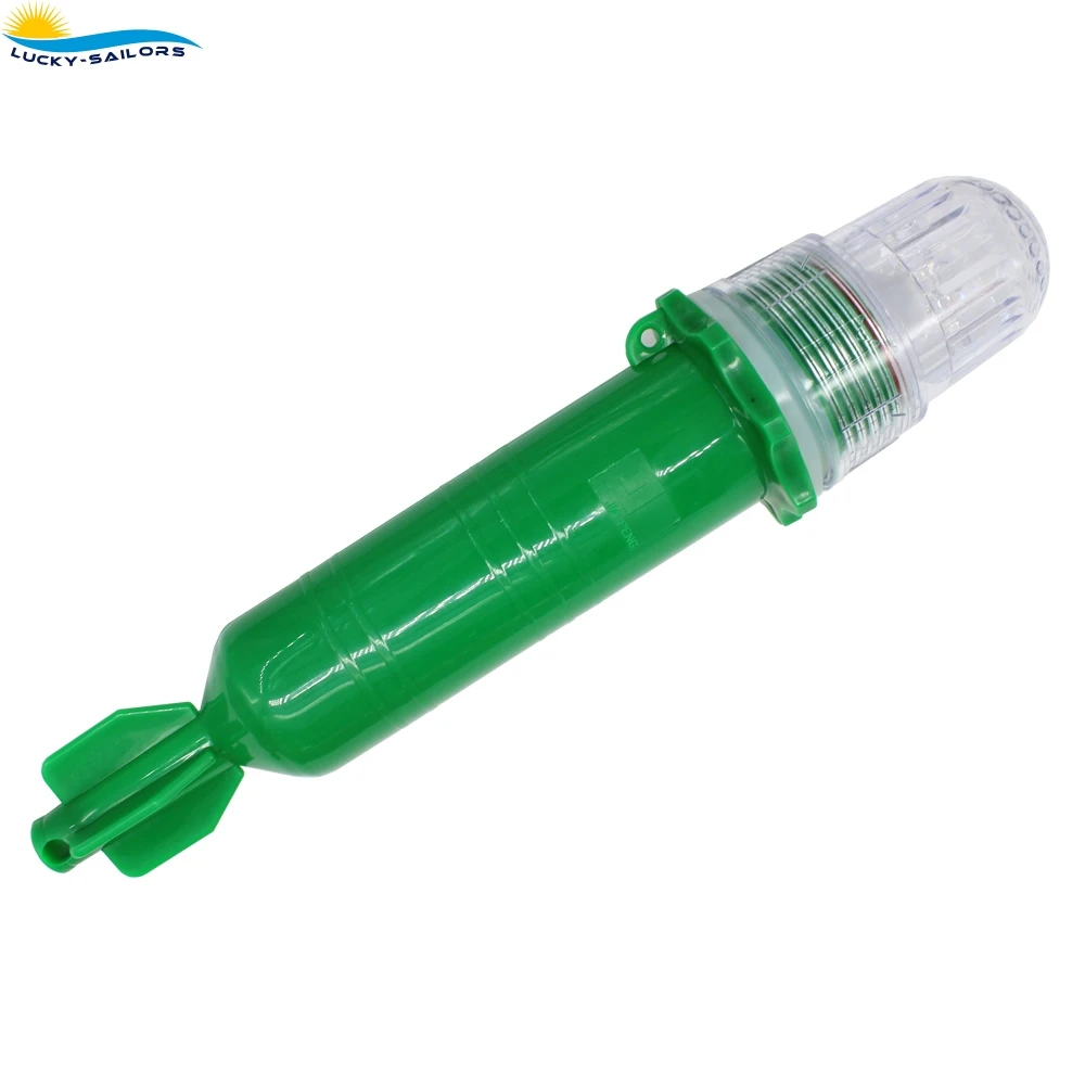 High Quality Plastic Housing Fishnet Signal LED Light Flashing Fishman Tool