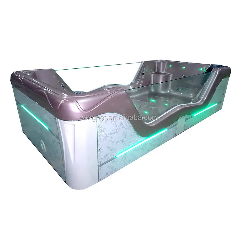 
New design big size 4 meters dog swimming pool pet massage machine pet spa High quality environment acrylic jacuzzi dog bath 
