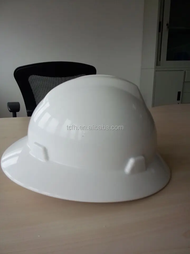 
Cowboy full brim safety hard hat with CE and ANZI certificates 