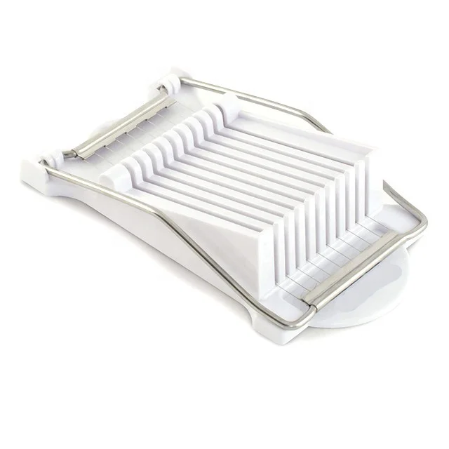 CC-6378 Promotional Imprinted Logo Custom Luncheon Meat Stainless Steel Wires Cuts 9 Spam Slicer