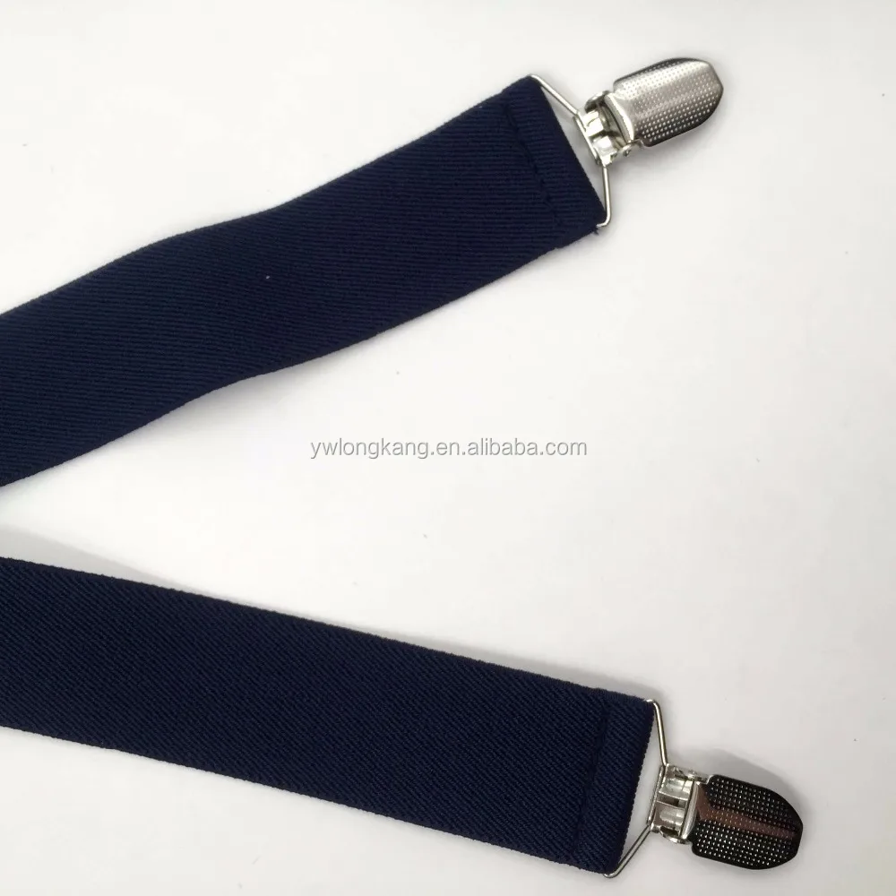 
Navy blue color X back braces suspenders 3.5cm suspenders 