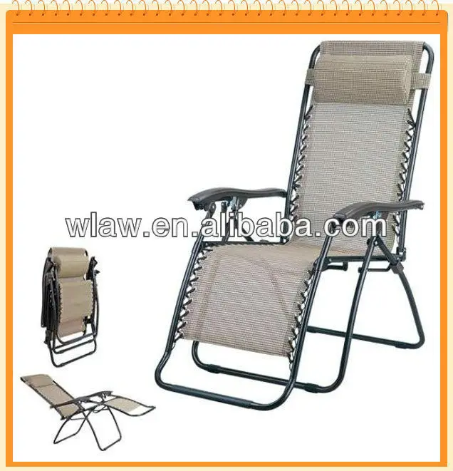 
outdoor foldable chaise lounge recliner zero gravity chairs 