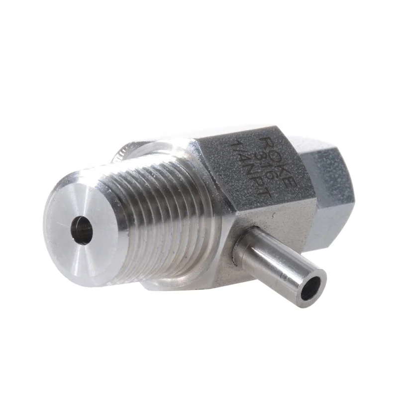 SS316 нержавеющая сталь 1/4 NPT наружная резьба psi клапан