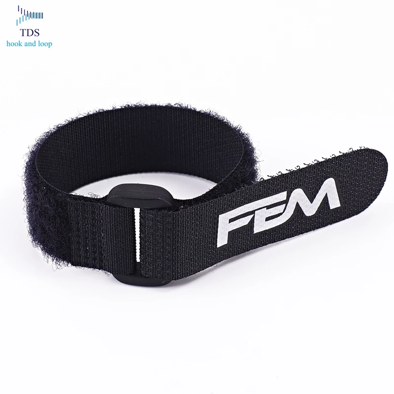 Custom Design Reusable Fastening Cable Straps with Buckle Multi Purpose Cinch Strap