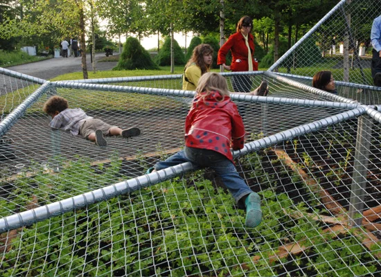 
high quality children climbing rope net top performance for playground 