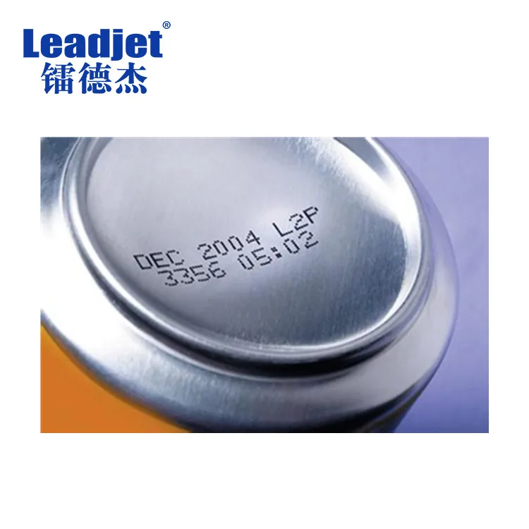 Leadjet V280plus Cij Inkjet Printer High Speed for Food Expiration