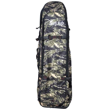 OEM camo long spearfishing bag free diving fins mask snorkel bag