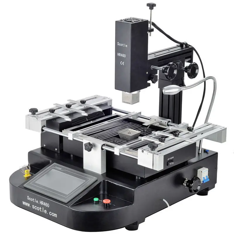 Scotle HR460C bga reballing equipment with CCD System and MCGS touch screen for notebook repairing