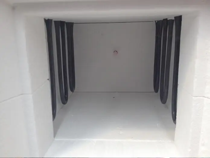 Высокотемпературная внутренняя камера из алюминиевого керамического волокна для муфельной печи, электрическая коробка для печи