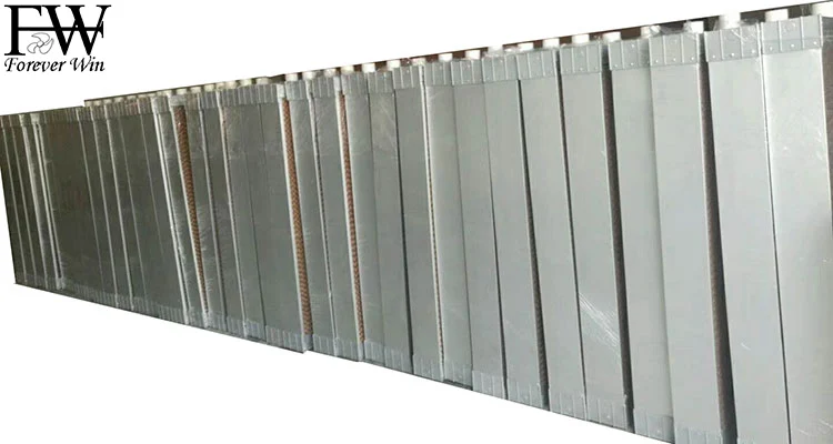 low price farm multi-span agricultural poultry hot air filter