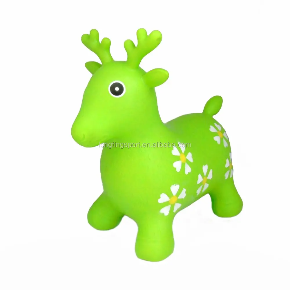 
kids toys horse animal play outdoor inflatable jumping PVC horse 