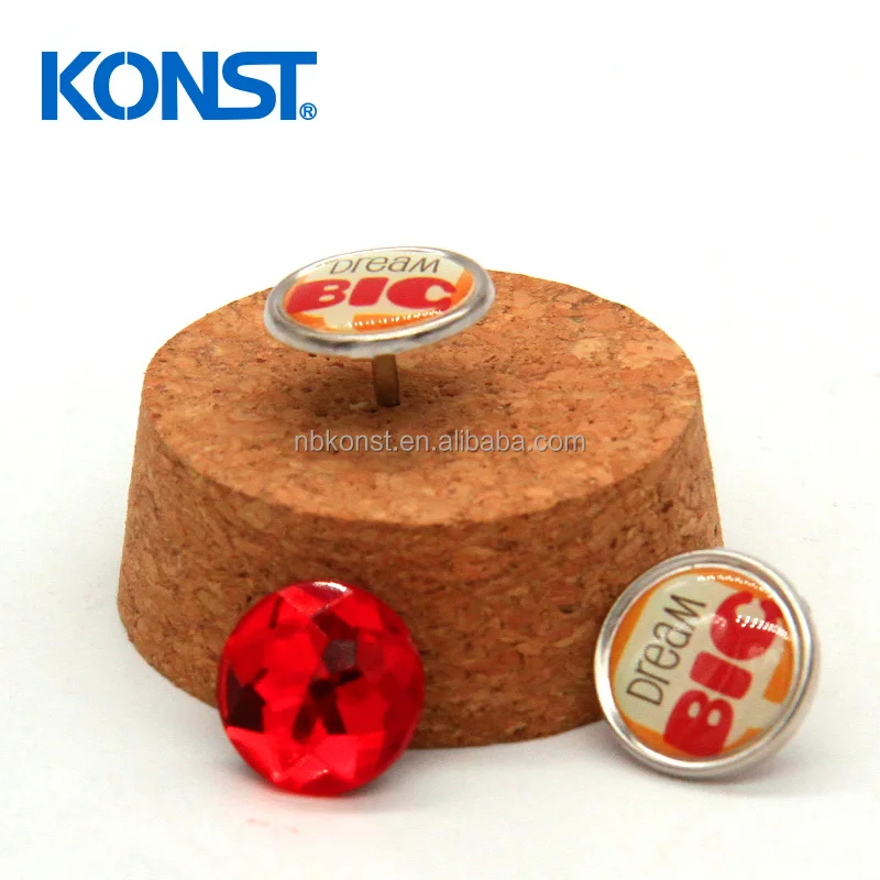 Customized PVC rubber thumb tack colorful shaped push pin