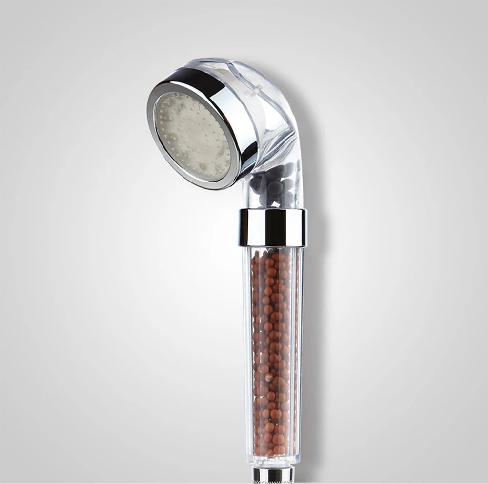 Romantic LED Shower Head Temperature Control Water Saving Increased Pressure Available 3 Colors Bathroom Faucet Accessories