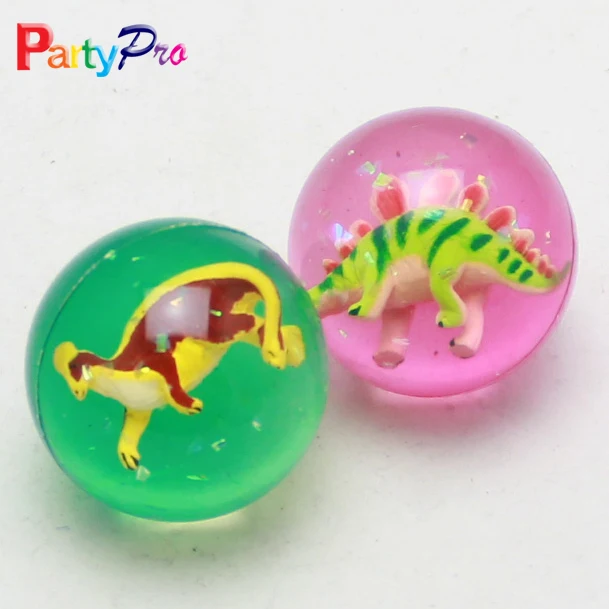 
3D animal clear rubber bouncy ball china factory direct sale 