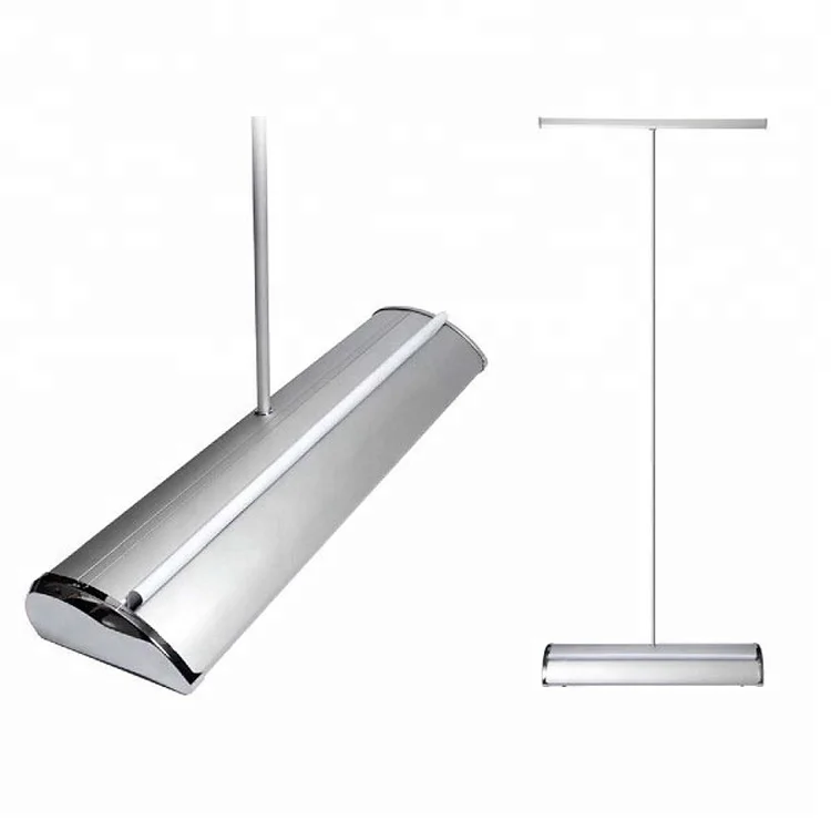 A4 double sided roll up banner cheap price table top banner stand roll up banner stand india