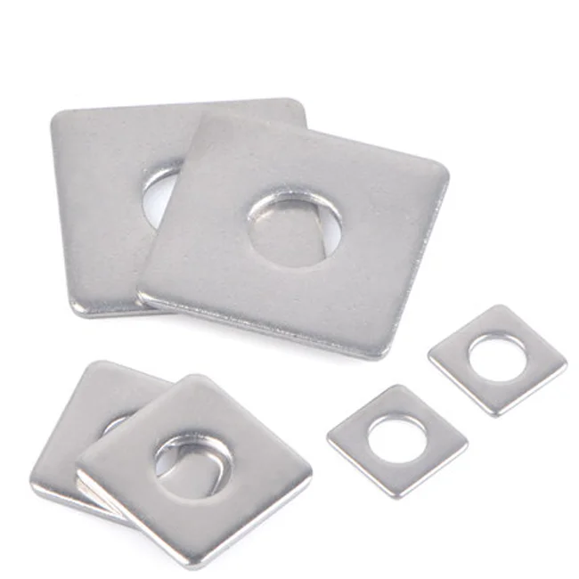 Low Price M5 M6 Stainless Steel Square Washer