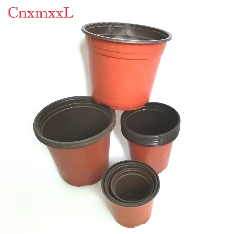 high-quality hydroponic fresh flower pot pp double color plastic flower pot with competitive price.