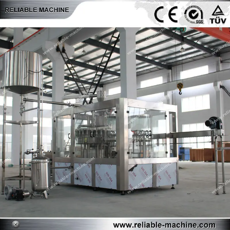 Sus304 Food Tea Production Line/Tea Juice Filling Line