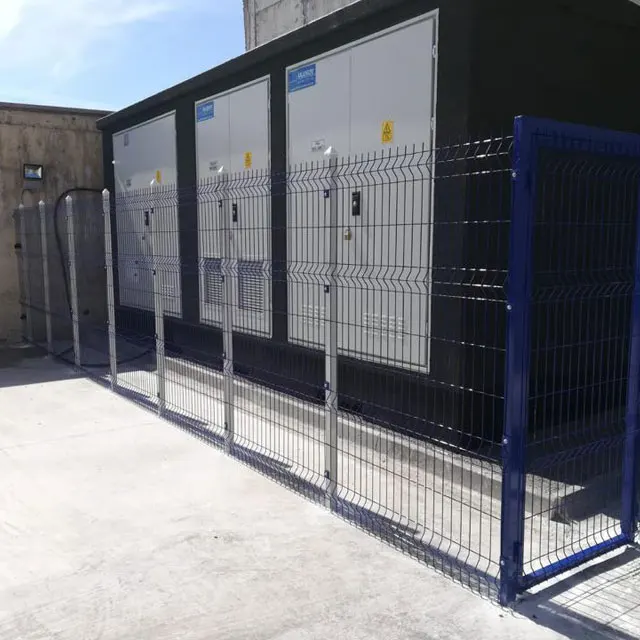 
2018 ISO Certificate Galvanized And PVC Coated Backyard Metal V Pressed Welded Wire Mesh Fence 