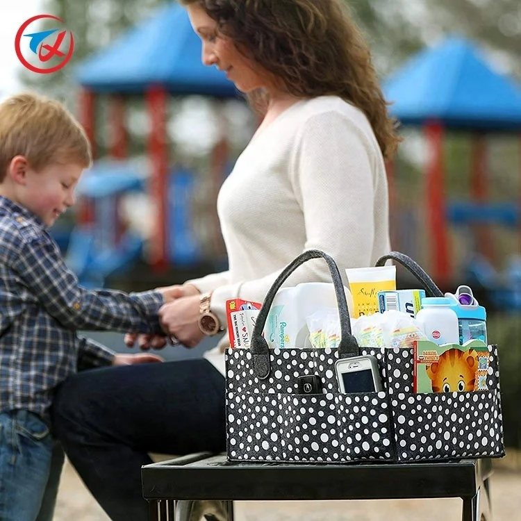 Оптовая продажа, Многофункциональный органайзер для детских подгузников, портативный складной органайзер для хранения детских подгузников для мам