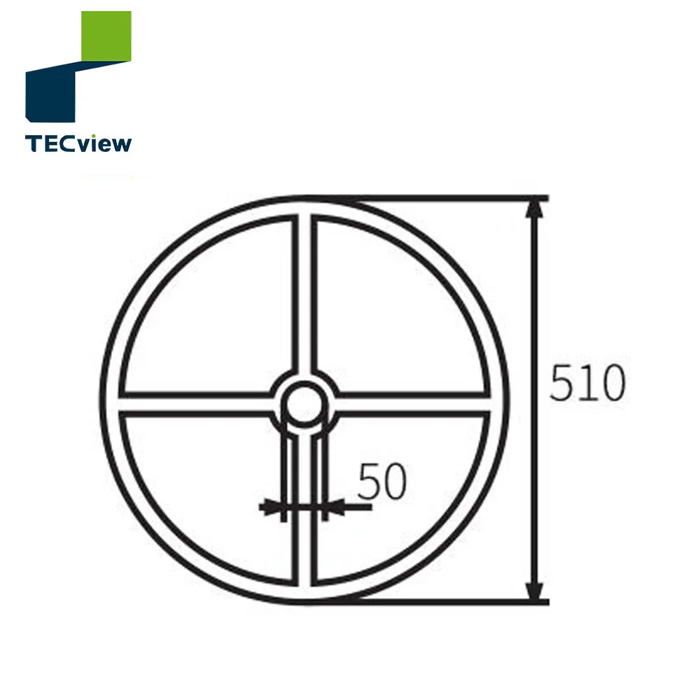 
Aluminum alloy Office Chair Round Footring part 
