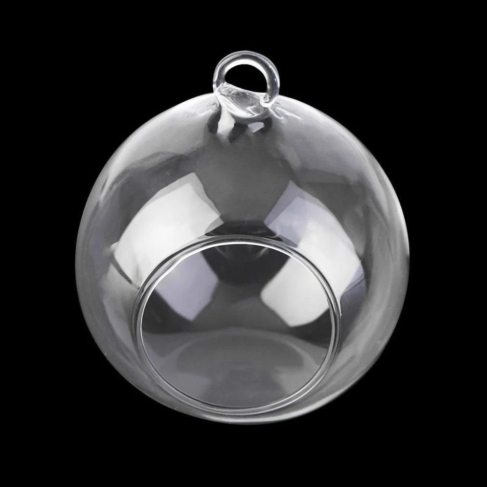 Home Decoration Decorative Vases Round Glass Vase, Floreros De Vidrio Flower Glass Vase