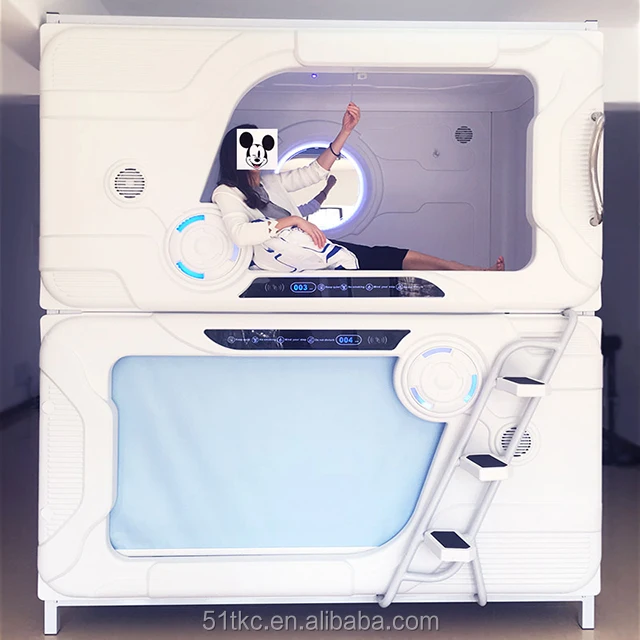 Biggest designer and manufacturer in China supply capsule hotel bed capsule bunk bed fireproof capsule bed