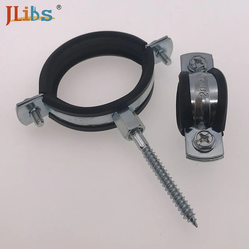 
Pipe Clamps Single M8+10 Pipe Clip Cast Iron 