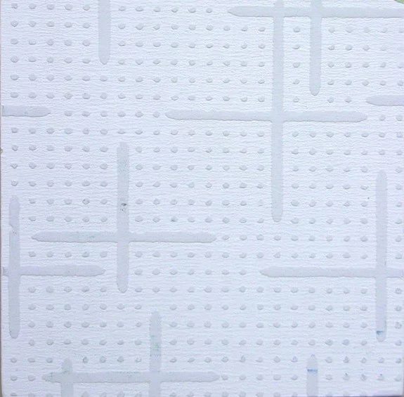 PVC Laminated 6mm Fiber Cement Board-Sound-Absorption Calcium Silicate Ceiling Panel