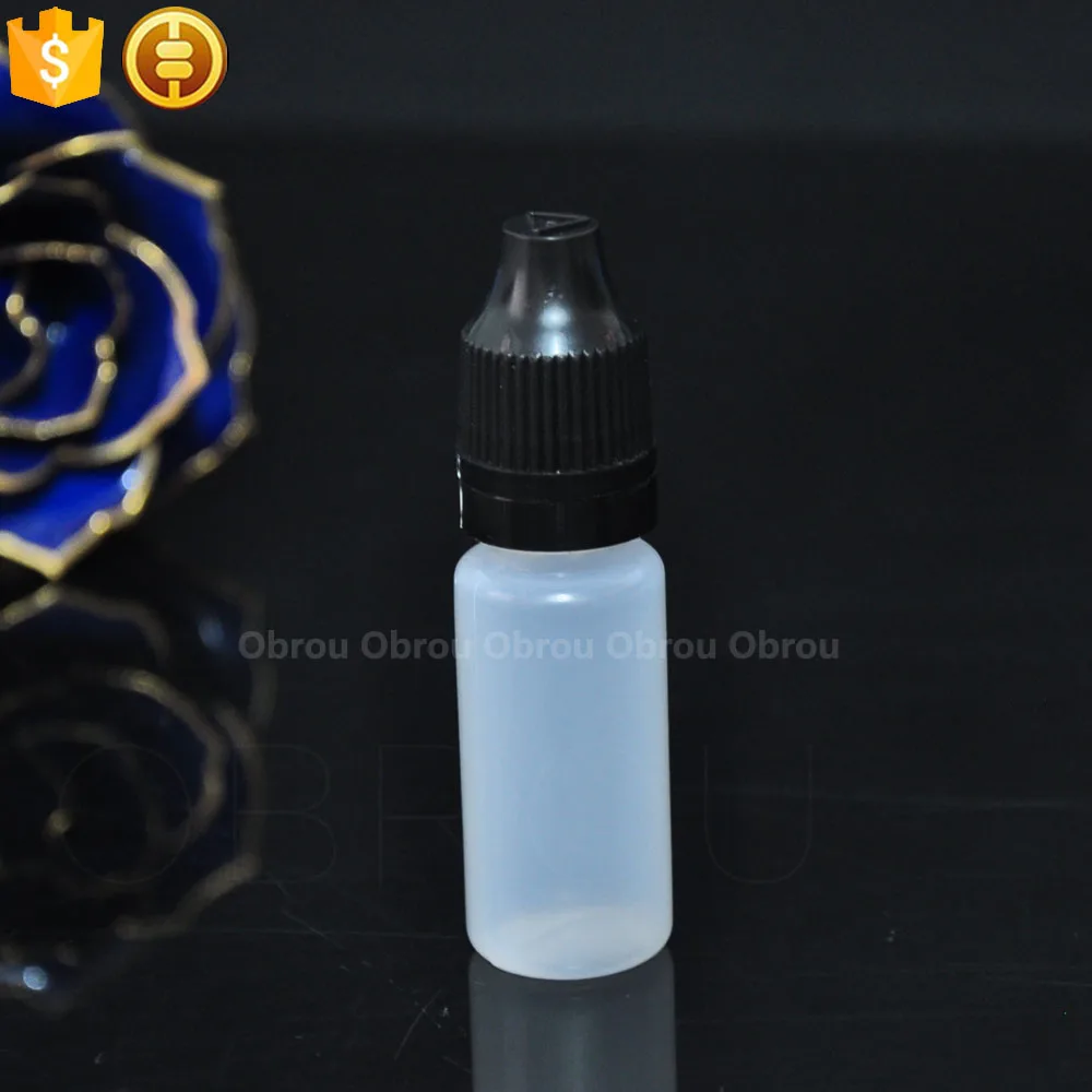 Plastic oil Bottle 5ml 10ml 15ml 20ml 30ml 50ml soft plastic squeezed Dropper Bottles for oil