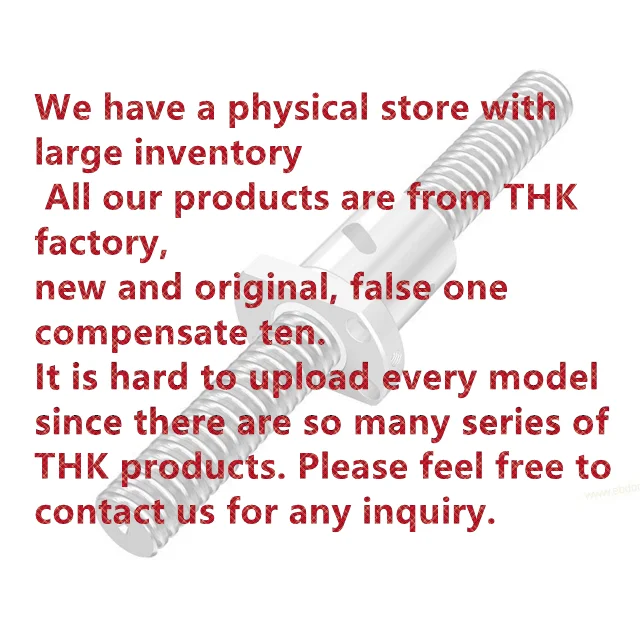 THK BLR Rolled Ball Screw BLR 4040 BLR4040 3.6UU BLR4040 -3.6 KUU BLR 4040-3.6UU + 1000LC7T End Machining as per drawing