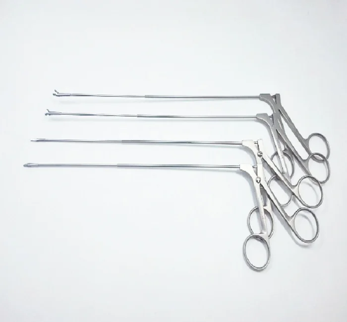 Different types of forceps (Bronchoscope surgical instruments)