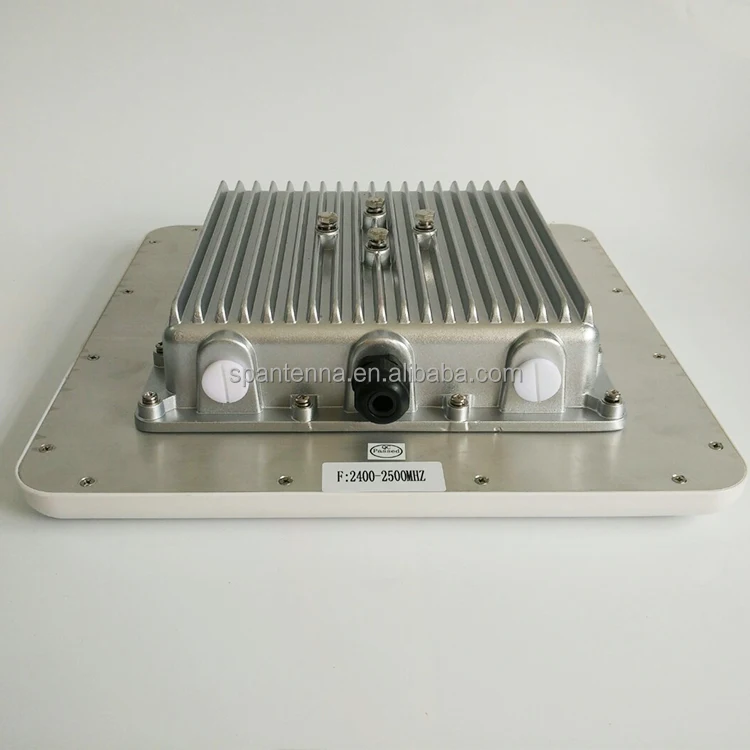 802.11a wifi 2.4G 18dBi Panel antenna enclosure for directional outdoor WIFI transmit and receive narrow band