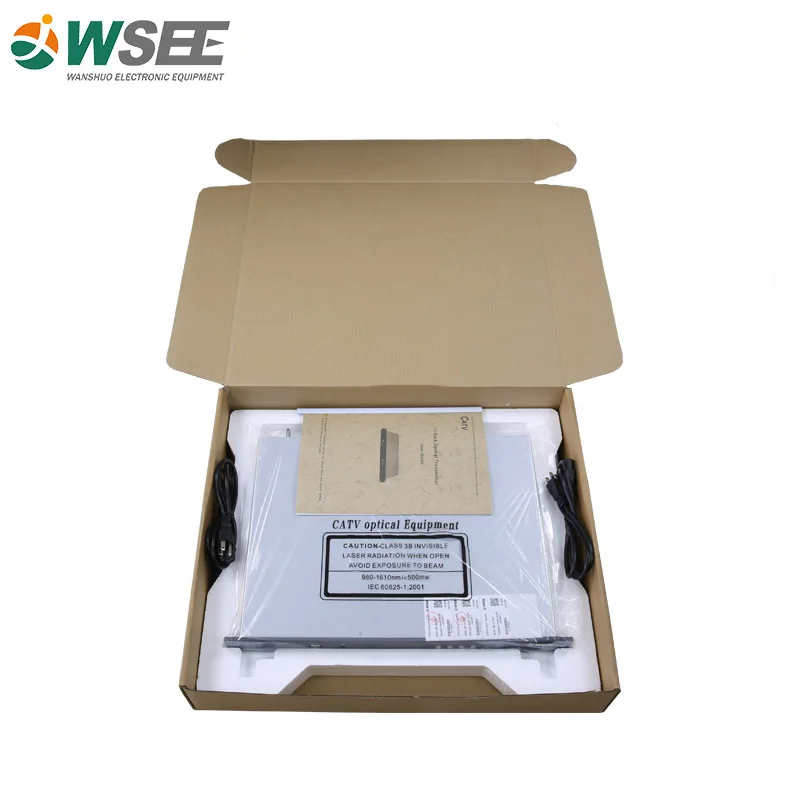 1310nm RF port cable tv broadcast transmitter