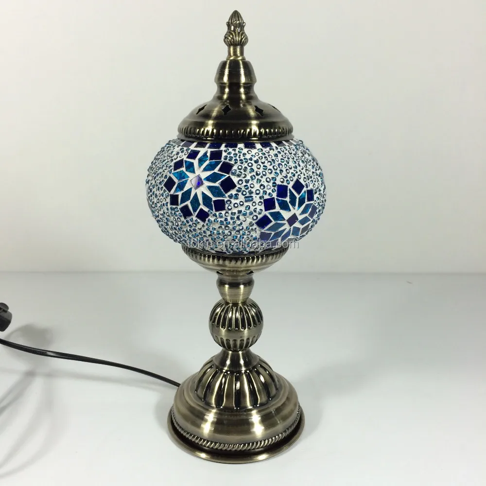 2021 New Design home decorative (TC1M02) Handmade Mosaic Art Turkish table Lamps