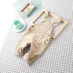 Wholesale fashionable baby boys and girls jumpsuit corduroy overalls for Autumn